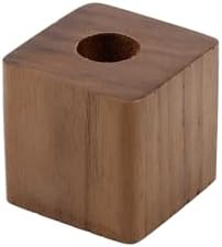 Single Pen Stand Holder,Walnut Single Pen Holder 2Pcs 4×1.4cm - Image 6