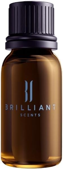 Brilliant Scents Crimson Ember Fragrance Oil 50ml - Premium Diffuser Oil for Home, Office, Hotels - Long Lasting, Plant Based, Meets IFRA Standards, USA-Made - Cherry, Pink Pepper, Black Pepper