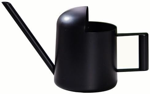 Mini Watering Can Stainless Steel Long Spout 10oz/300ml Small Watering Can for Indoor Desk Plants Outdoor Flowers Succulents Garden Watering Pot Gardening Tool(Black) - Image 7