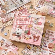 Alideco 30pcs Scrapbook Stickers Vintage Gourmet Desserts Sticker Book for Adults Sticker journaling Stickers for Scrapbooking (liuguangmanyu) - Image 6