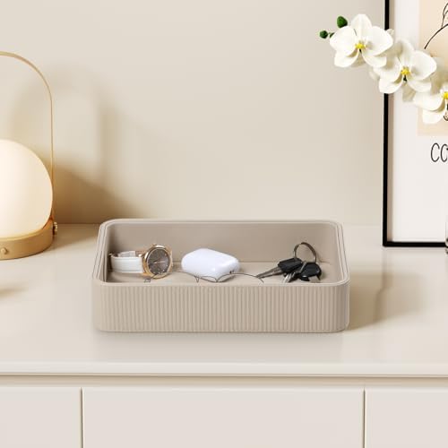 Valet Tray Organizer Bedside Nightstand Organizer Desk CatchallTray - Image 6