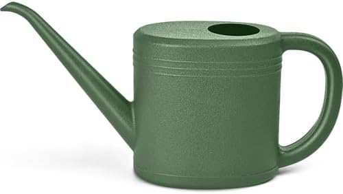 Watering Can - for Indoor and Outdoor Plant Garden - 1/4 Gallon - Green by UFANME