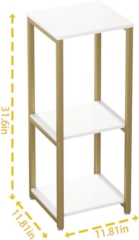 3 Tier Plant Stand Indoor Corner Tall Square Shape Plant Shelf - Image 6