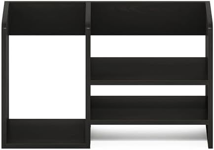 Furinno Hermite Wood Desktop Book and Home Office Supplies Storage Organizer, Espresso - Image 6