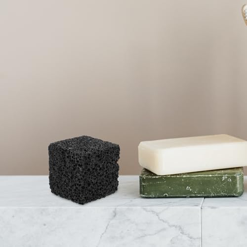 Black Lava Stone Essential Oil Diffuser Cube for Travel - Image 6