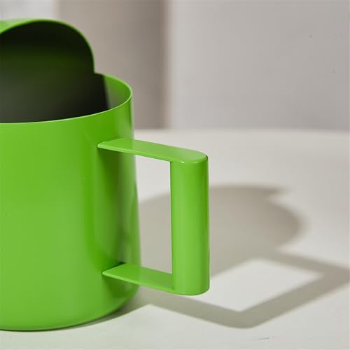 Watering Can for Indoor Plants, Small Watering Cans Sprinkling Pot for Greenhouse Garden Flower Plants, Stainless Steel Long Spout Water Can for Outdoor Watering Plants, 300ML/0.08 Gallon (Green) - Image 7