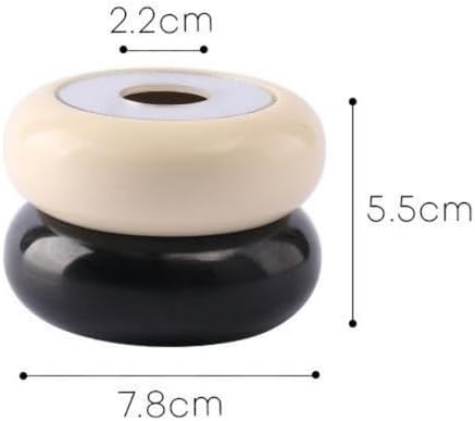 Incense Holder Modern Minimalist Circular Incense Stick Burner for Cones or Sticks for Yoga & Meditation, Enhance Atmosphere,Ceramic Ash Catcher Color Mixing - Image 7