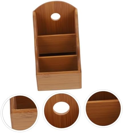 Bamboo Storage Box Organizer Box for Home Office Pen Oraganizer Dividers Organizer Compartment Smooth Edge Design - Image 7