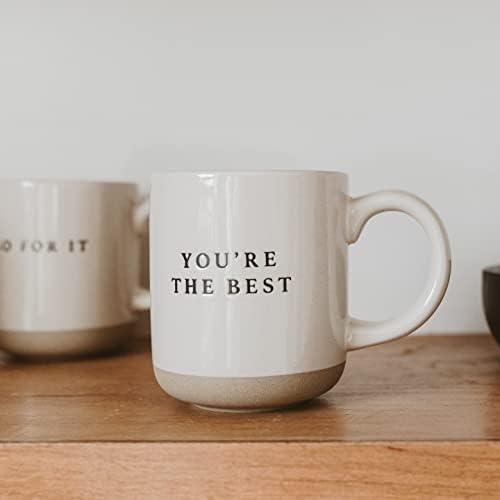 Sweet Water Decor You're The Best Stoneware Coffee Mug | Inspirational Mug | Novelty Coffee Mugs | Microwave & Dishwasher Safe | 14oz Coffee Cup - Image 6
