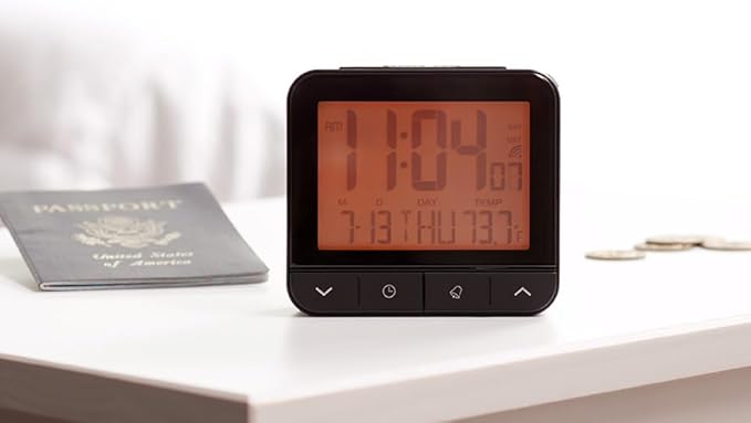Sharper Image Travel Alarm Clock