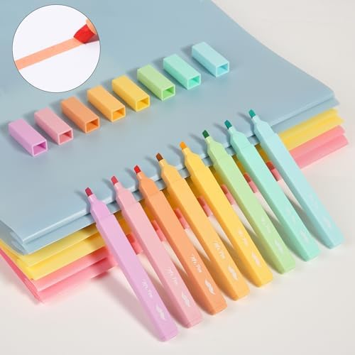 Mr. Pen- Aesthetic Highlighters, 8 pcs, Chisel Tip, Summer Colors | Cute Highlighter Assorted Colors, Bible Highlighters and Pens No Bleed Highlighter for Bible Pages No Bleed - Image 7