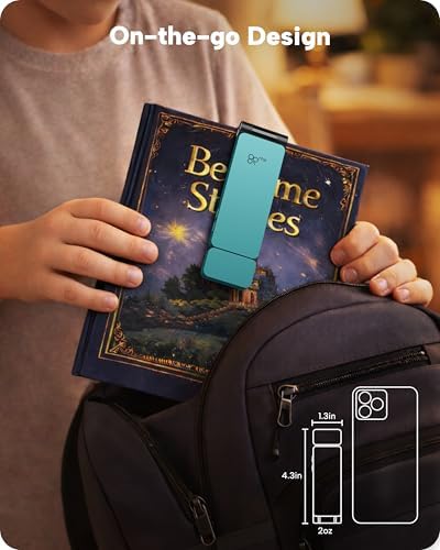 86lux Book Light, Rechargeable Clip-On LED Reading Light for Bed - Image 6