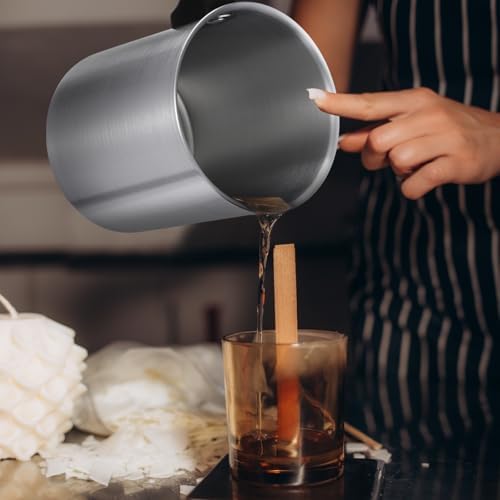 Ziliny 4 Pcs Candle Making Pouring Pot Wax Pouring Pitcher, 1.2 L - Image 7