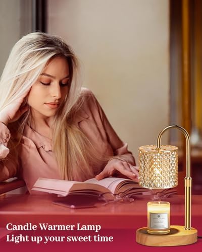 Candle Warmer Lamp with Timer Dimmer Adjustable Height for New Home Decor, Birthday Gifts for Women,Candle Warmer for Women Mom Christmas Mother's Day Gfit - Image 6