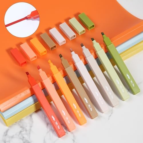Mr. Pen- Aesthetic Highlighters No Bleed, 8 Pack, Assorted Colors | Chisel Tip, Cute Highlighters Assorted Colors for Journaling, Highlighting, Underlining, Fast Dry, Back to School Supplies - Image 7