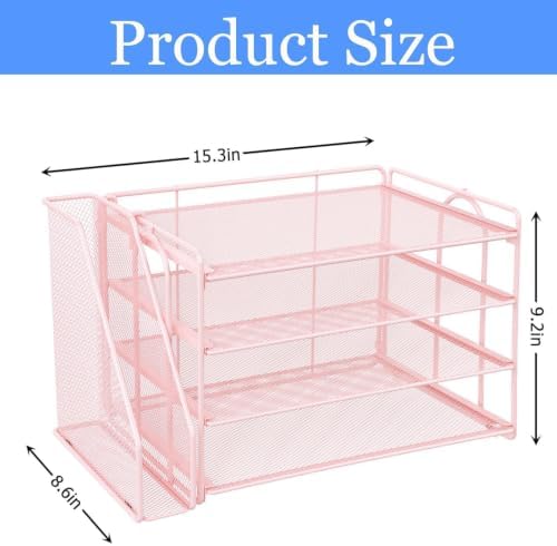 gianotter 4-Tier Paper Organizer With Magazine Holder - Image 7
