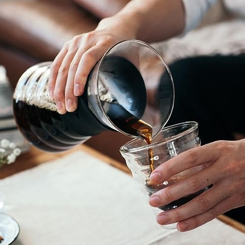 Hario V60 Drip Coffee Decanter, 700ml, Black (Pack of 12) - Image 6