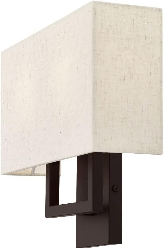 Livex Lighting 50991-91 Pierson Brushed Nickel 2 Light Ada Wall Sconce