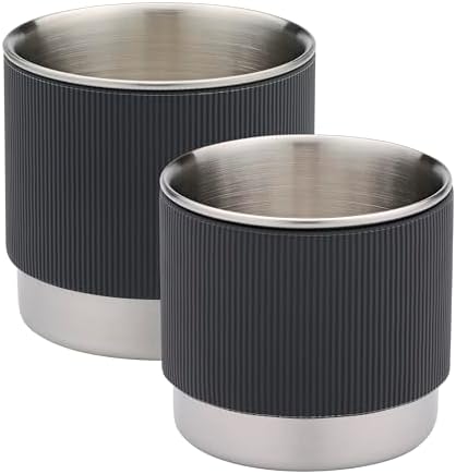 Normcore Portable Pour Over Set, Travel Pour Over Coffee Maker Set, Single Cup Travel Coffee Dripper, Use V60 and Wave Filter Paper Coffee Maker, 304 Stainless Steel, Silver - Image 5