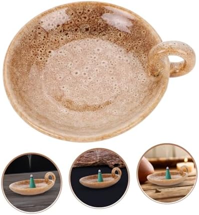 Ceramic Incense Holder Minimalist Stand for Aromatherapy Meditation and Spiritual Practices Diameter Height Decorative Design for Home Fragrance - Image 7