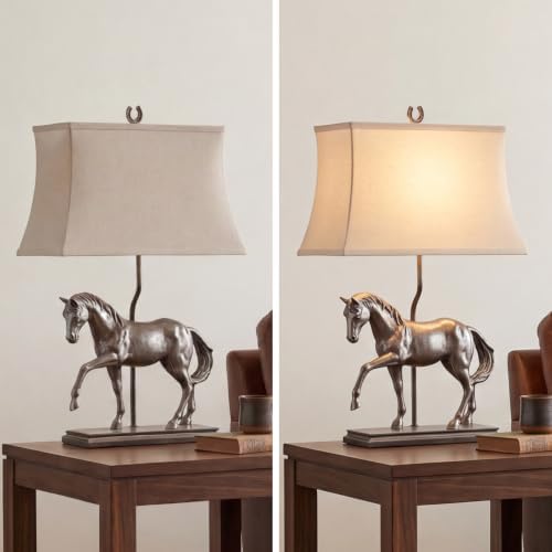 Signature Design by Ashley Sandorman Horse Table Lamp, Bronze - Image 7