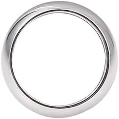 Stainless Steel Spacer Beads 8x2.5mm Rondelle Loose Charm Caps Beads for DIY Jewelry Making 50pcs with 6mm Hole