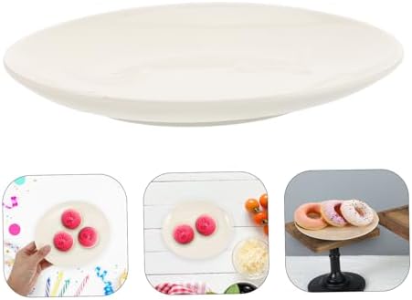 Happyyami Cute Ceramic Tray Dish for Jewelry and Keys, White Decorative - Image 7