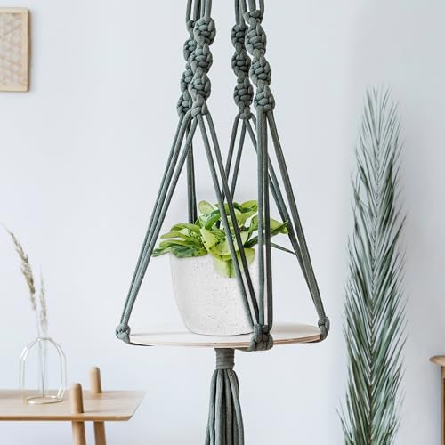 Plant Pots Indoor with Drainage 10 Pack Multi-Size Planters Set Spotty Grey - Image 7