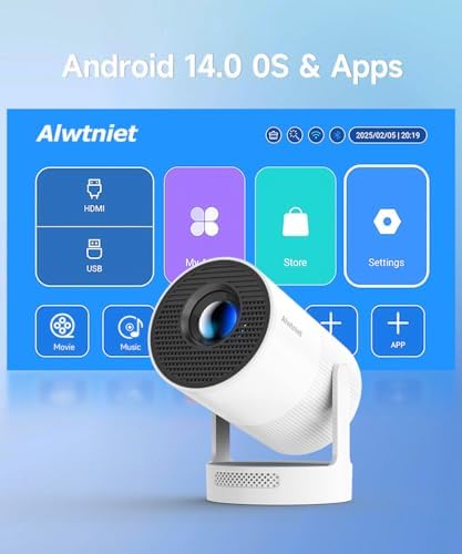 Mini Projector with Wifi and Bluetooth, Portable 4K Support Smart Proyector - Image 7