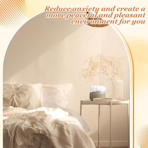 Honeydak 1 Pcs Ceramic Essential Oil Diffuser, Non Electric,Lotus - Image 6
