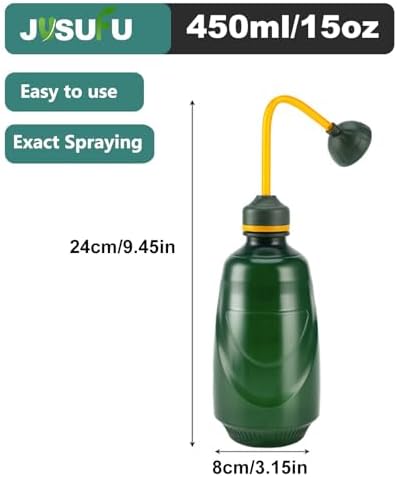 2Pack Watering Can for Seedlings,15oz/450ml(Green) - Image 7