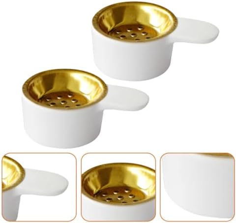Lurrose Compact Ceramic Incense Burner Small White Censer Holder Tabletop Aroma Stove Minimalist Incense Holder for Home Fragrance and Meditation Decor - Image 7