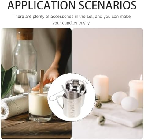 JOINPAYA Candle Making DIY Tool Kit with Soybean Wax Melting Pot and Handmade Candle Craft Supplies for Home Beginners - Image 7