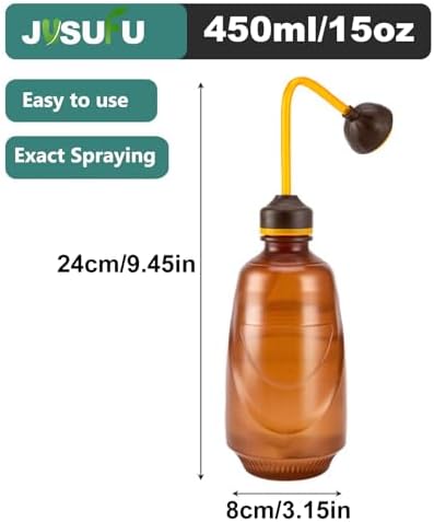 Watering Can for Seedlings,0.45L (Brown) - Image 6
