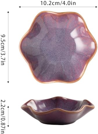 BEUNAIZER Galaxy Purple Jewelry Dish Tray, Ring Dish, Ceramic Trinket Tray, Key Bowl, Aesthetic Nightstand Bathroom Room Decor Mothers Day Friendship Christmas Birthday Gifts for Women - Image 6