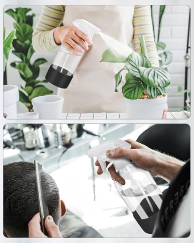Glass Spray Bottles for Cleaning - 16 oz Spray Bottles with Silicone Sleeve - Image 7