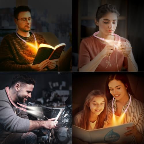 Gritin Book Light, Eye Caring 3 Colors & Dimmable Brightness Reading Light - Image 7