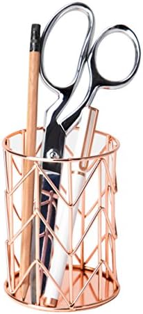 U Brands Pencil Cup, Rose Gold Wire Metal - 857U06-24 - Image 2