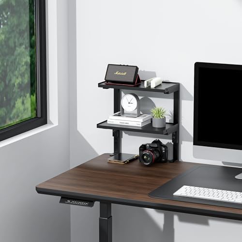 Spacrea 2 Tier Clamp on Desk Shelf - Image 7