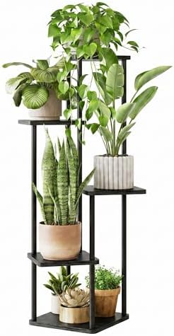 GENTINGBRO Tall Plant Stand Indoor 5 Tier Plant Shelf for Multiple Plants - Image 6
