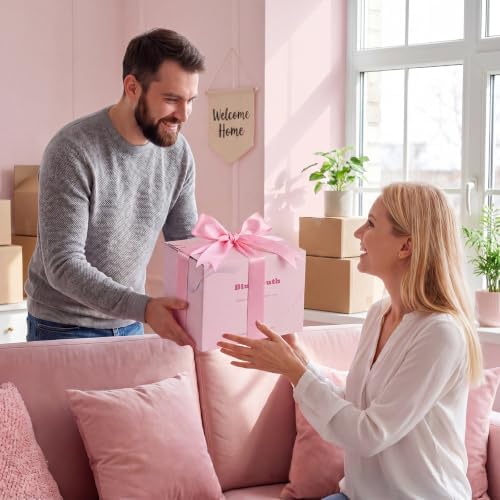 Candle Warmer Lamp with Timer, Pink Modern Candle Lamp for Home Decor, Electric Candle Warmer Lamp, Dimmable Wax Warmer for Jar Candles, Gift Box Included - Gradient Pink - Image 7