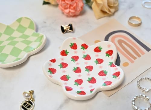 Teen Girls Gifts - Trendy Preppy Stuff - Aesthetic Bedroom Decor - Preppy Room Decor - Checkered Jewelry Tray - Image 5