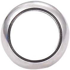 Stainless Steel Spacer Beads 2.5x1mm Rondelle Loose Charm Caps Beads for DIY Jewelry Making 100pcs with 1.5mm Hole