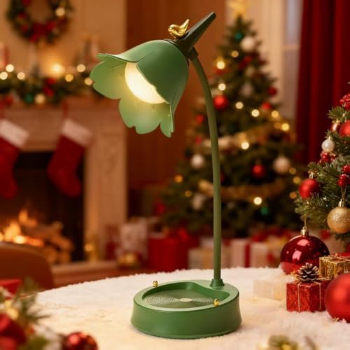 magical JD LED Desk Lamp Cordless Table Light Adjustable Gooseneck Dimmable Touch Rechargeable Battery Eye-Caring Night Light for Kids,Mini Cute Lamp for College Dorm Bedroom Reading - Image 6