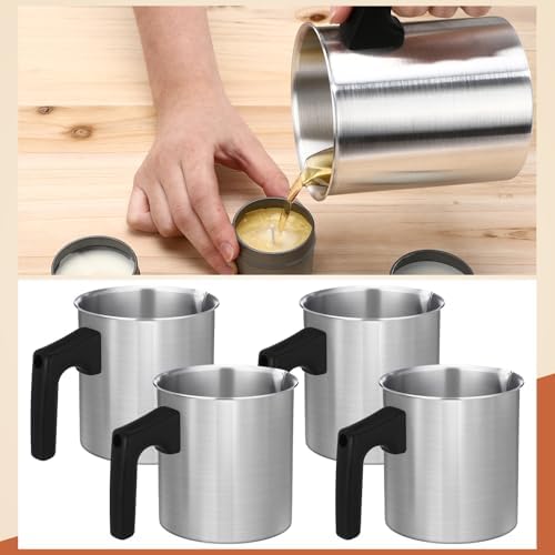Ziliny 6 Pcs Candle Making Pouring Pot Wax Pouring Pitcher, 1.2 L - Image 7