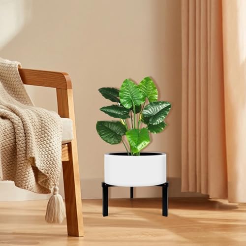 Three Legs Adjustable Metal Plant Stand for 5"-10" Plant Pot – Indoor & Outdoor (Black, 1 Pack) - Image 7