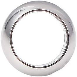 Stainless Steel Spacer Beads 10x5mm Rondelle Loose Charm Caps Beads for DIY Jewelry Making 20pcs with 7mm Hole