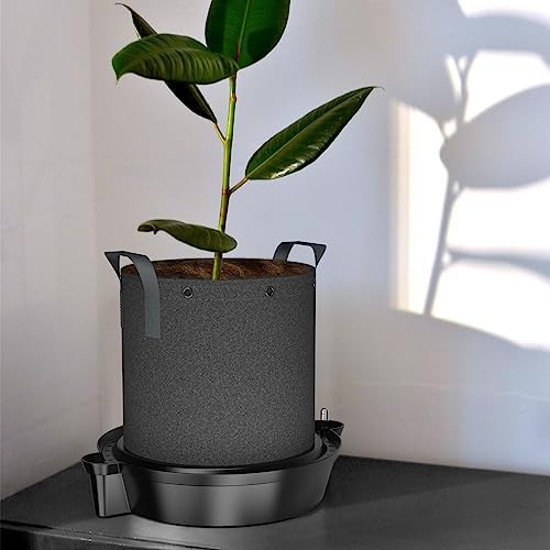 AC Infinity Self-Watering Fabric Pot Base XL, Auto-Irrigation, 4-Pack - Image 7