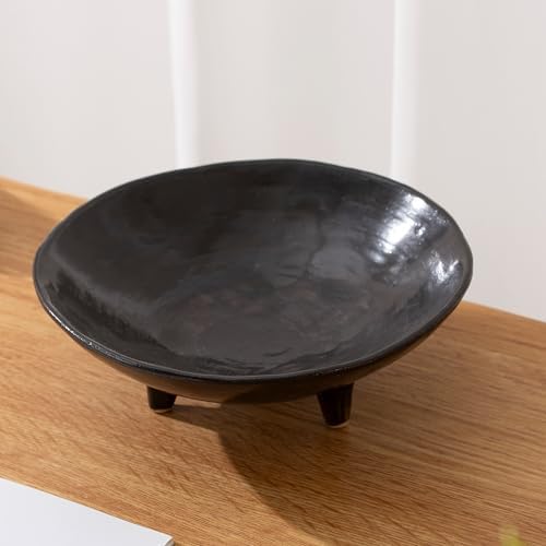 6" Decorative Bowl, Multi-Purpose Black Decorative Bowls for Keys, Candy and Home Decor, Small Ceramic Bowl - Image 7