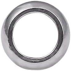 Stainless Steel Spacer Beads 3.5x1.2mm Rondelle Loose Charm Caps Beads for DIY Jewelry Making 100pcs with 2mm Hole